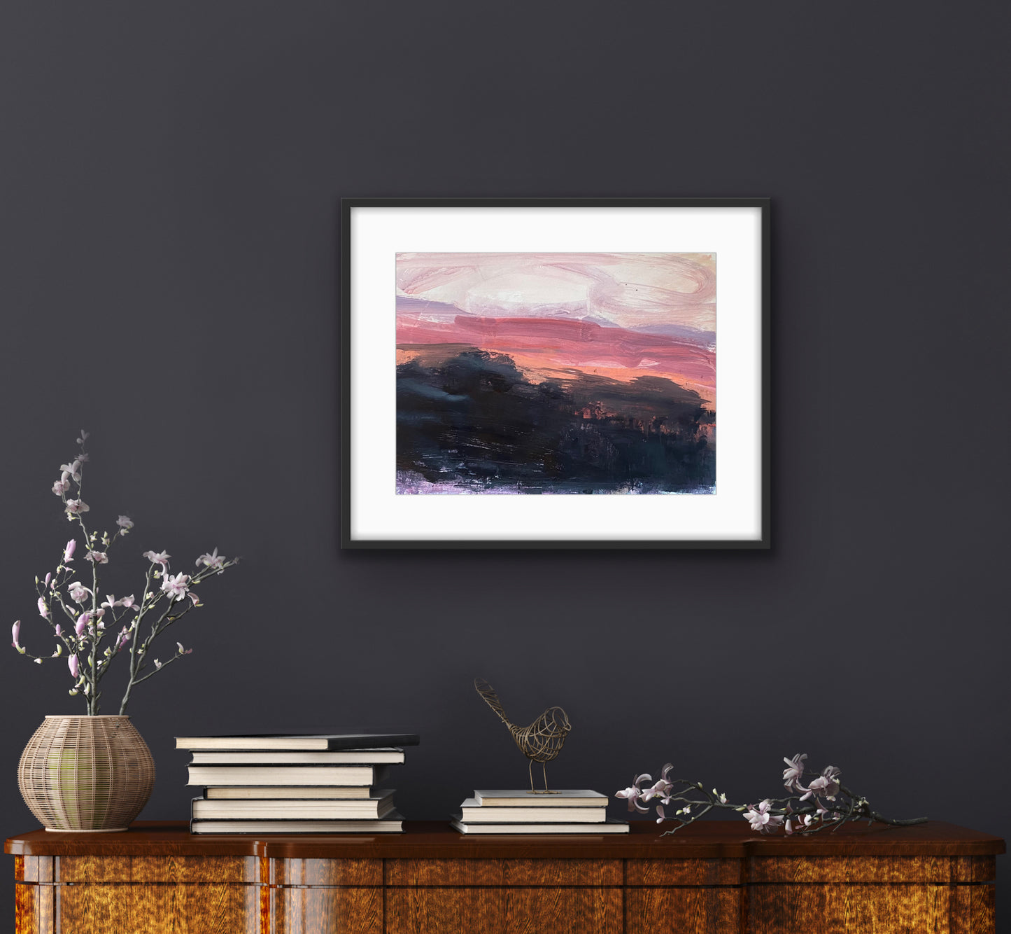 Sunset over the Palisades