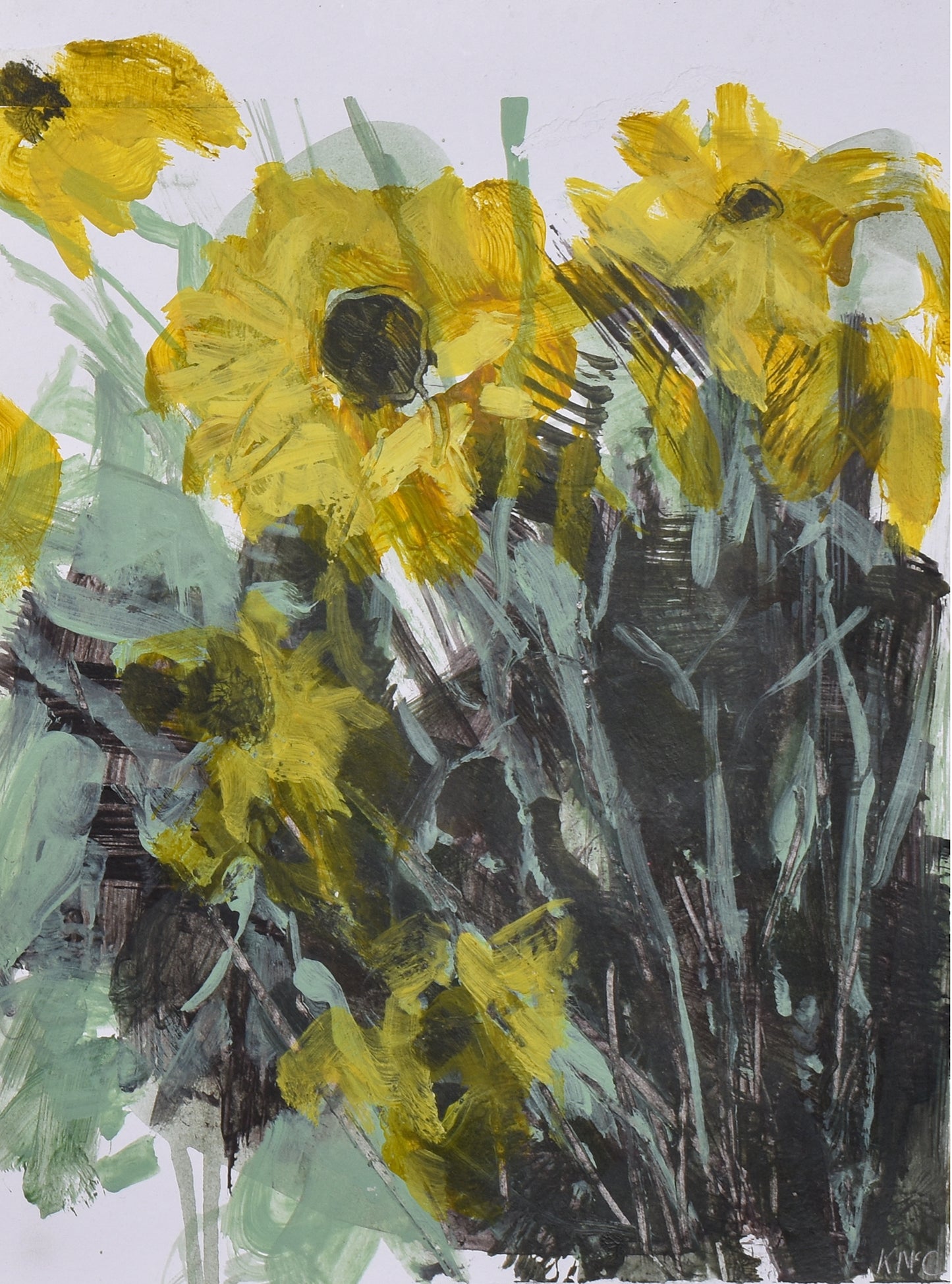 Yellow Flowers I